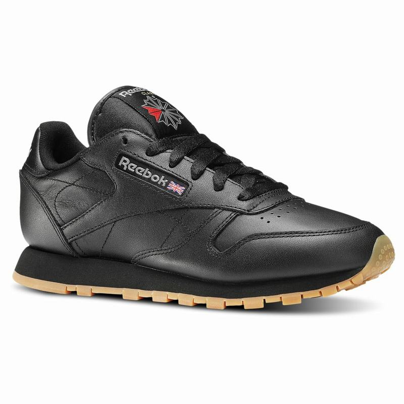 Tenisi Reebok Classic Leather Dama Negrii Romania JP5224MY